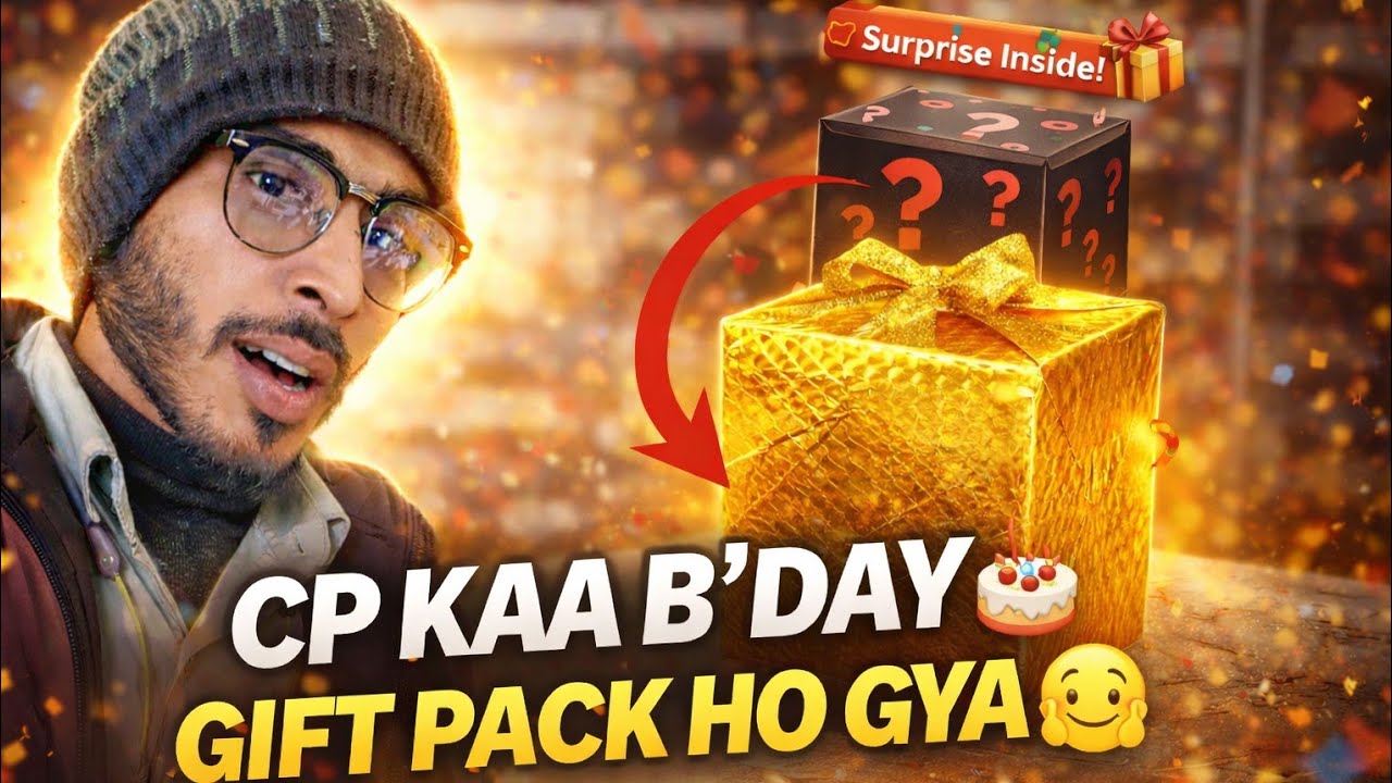 Aaj CP Ka B’day Surprise 🎂 Gift Pack Kya Hai Andar? 😍#VasuRewired #VasudevYadav #vlogchallange