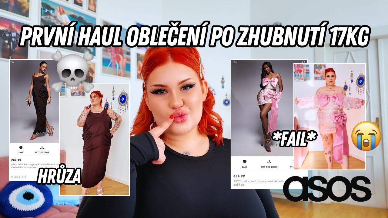 ASOS TRY ON HAUL PO ZHUBNUTÍ 17KG | SugarDenny