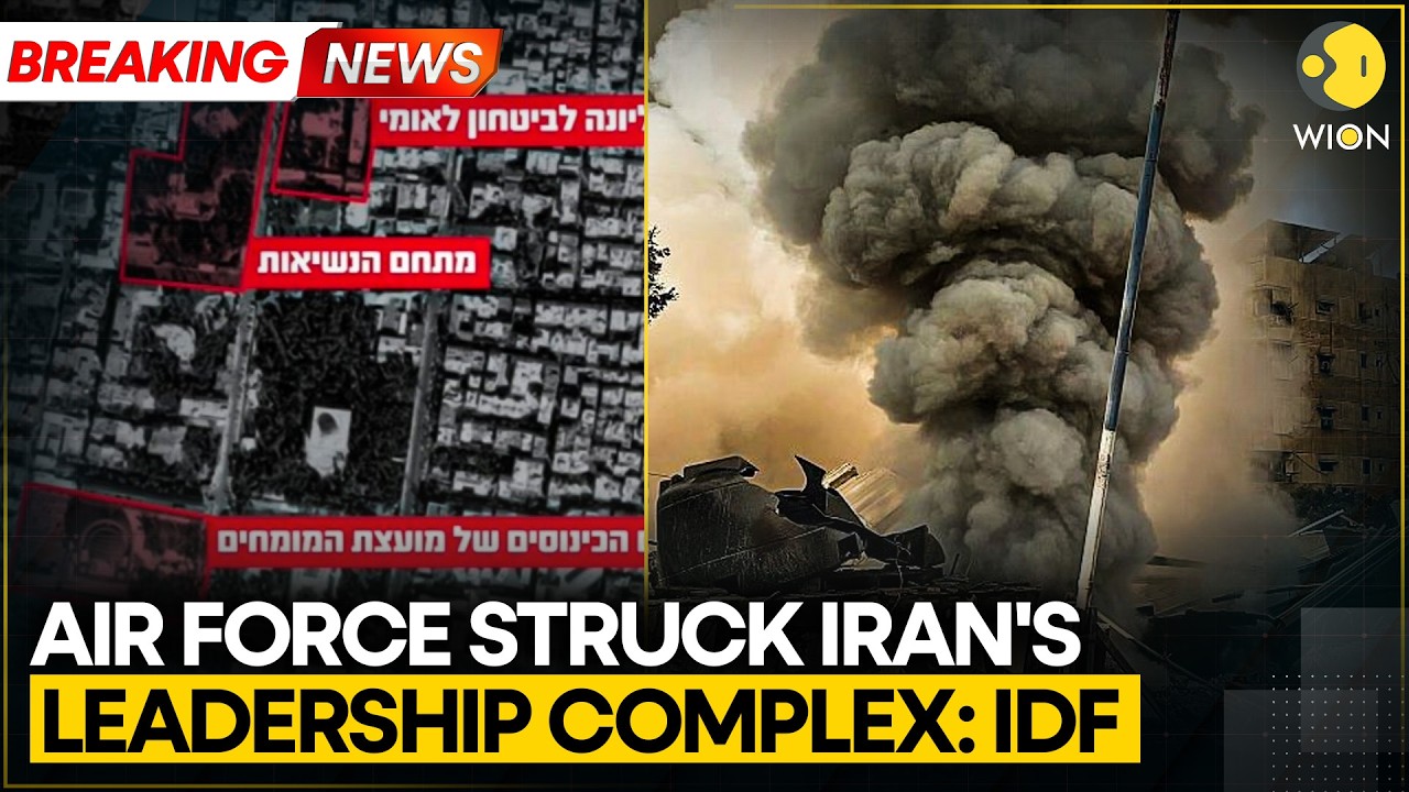 Iran War On Day 4: Israel Pounds Presidential Bureau | WION BREAKING