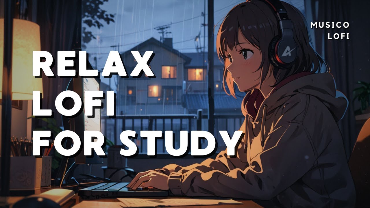 [Jazz lofi beats] to chill study and relax rain reverie 🎷