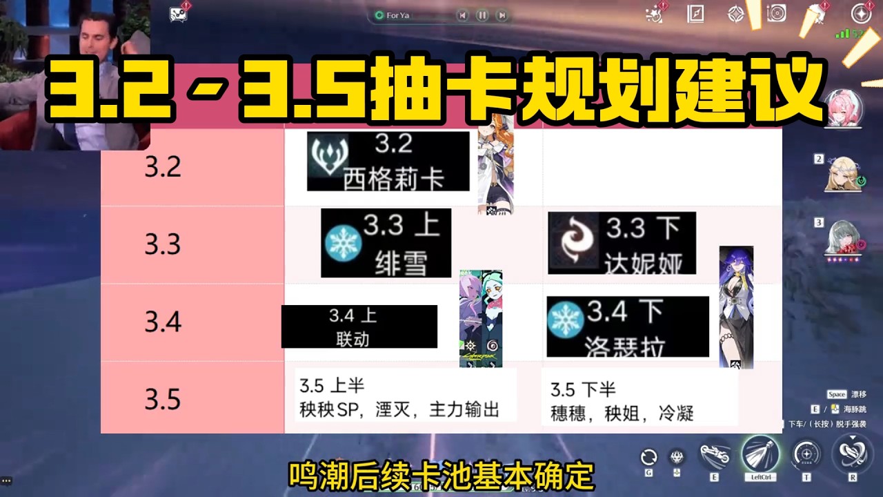 【鳴潮】3.2&mdash;3.5抽卡规划建议#wutheringwaves #鳴潮