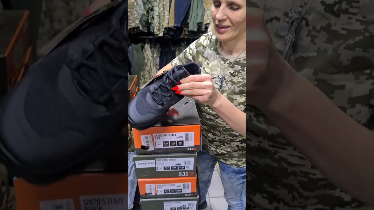 Трекінгові кросівки 5.11 Tactical A/T TRAINER US BLACK (12429-019)