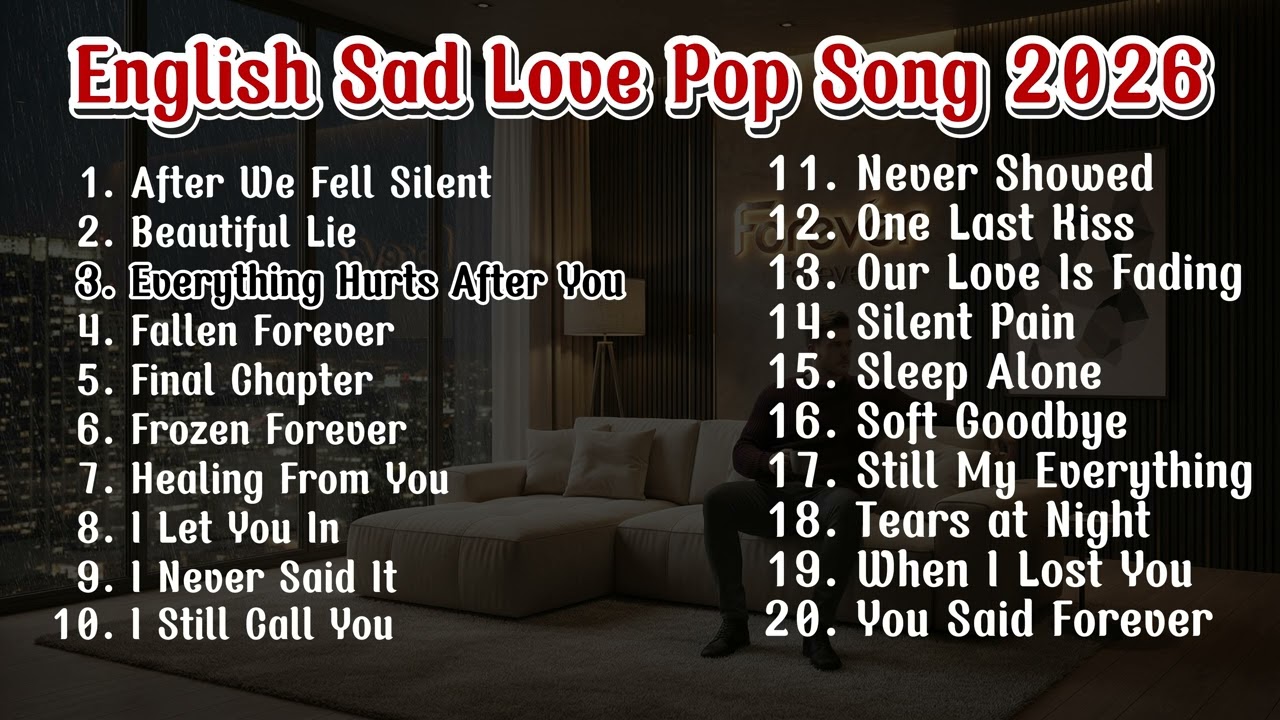 NOVIRAE | English Sad Love Pop Song 2026 | Relaxing Music 2026 #sadsong  #brokenheart #relaxing