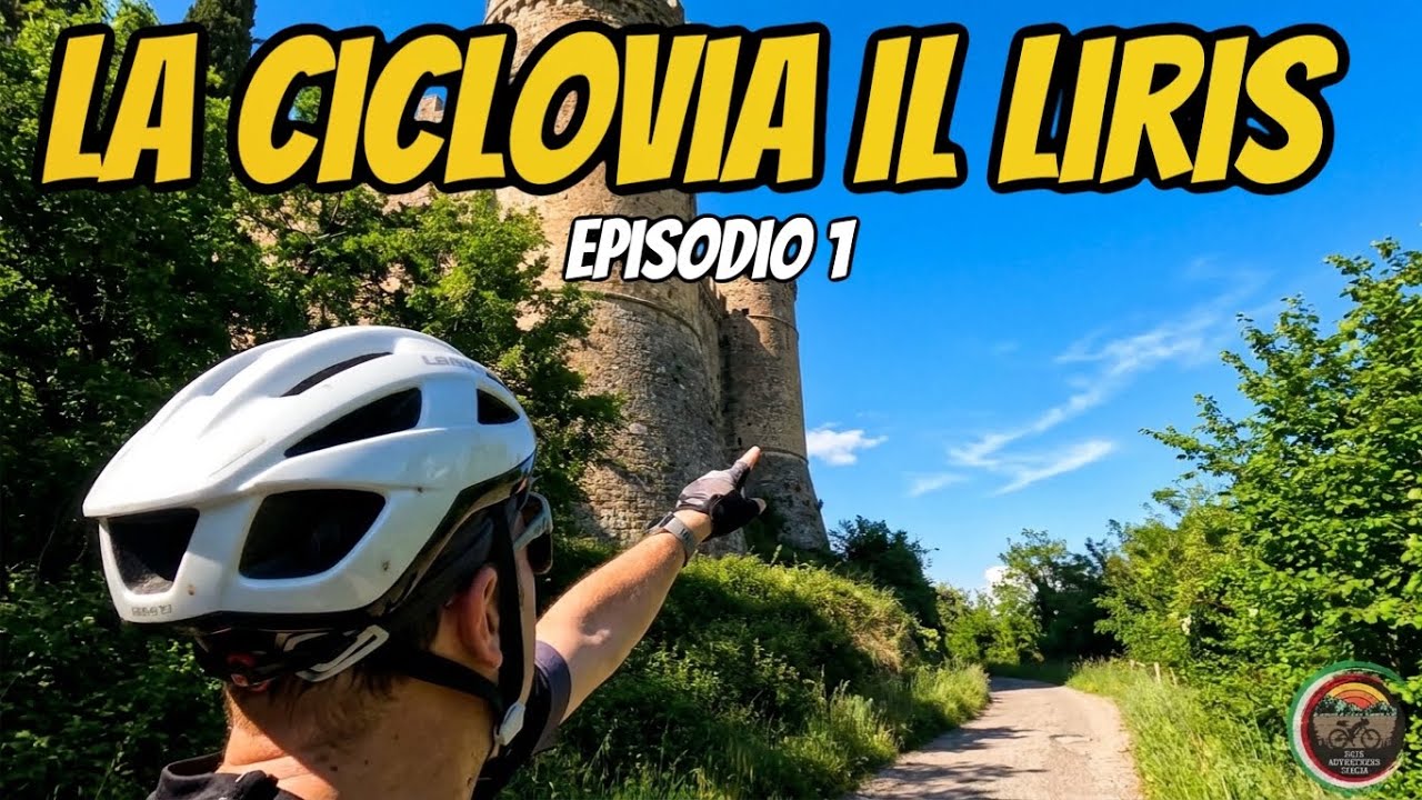 Il LIRIS, la  ciclovia del fiume Liri dalla sorgente fino al mare, PARTE 1 (Capistrello-Isola Liri)