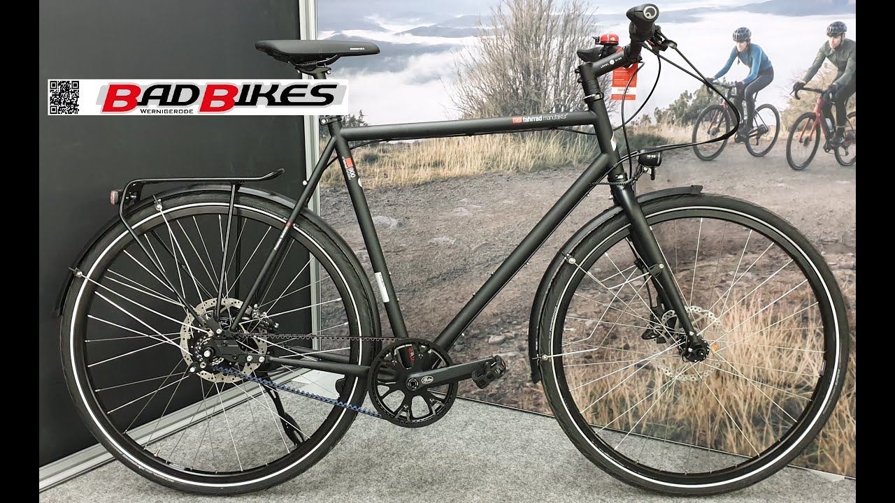 vsf fahrradmanufaktur T-900 Rohloff Speedhub Gates CDX Shimano Deore XT Shutter Precis Trekking Bike