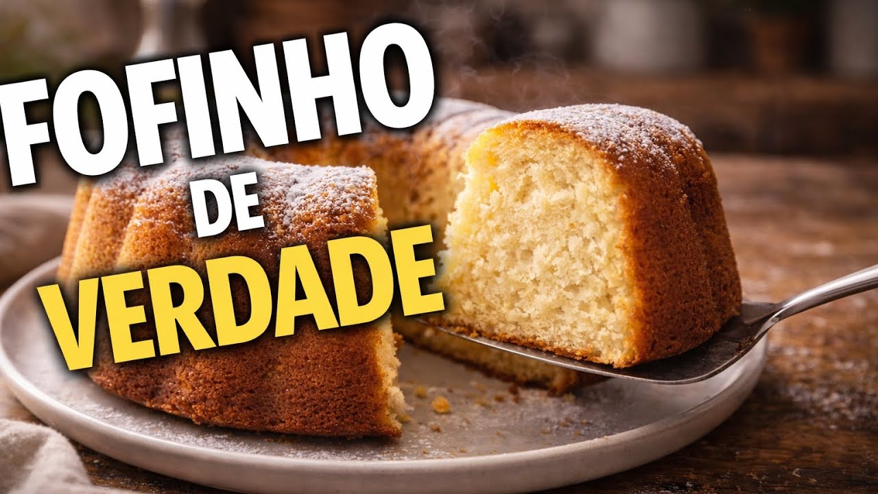 Bolo Caseiro Simples e Fofinho | Receita Fácil que Sempre Dá Certo