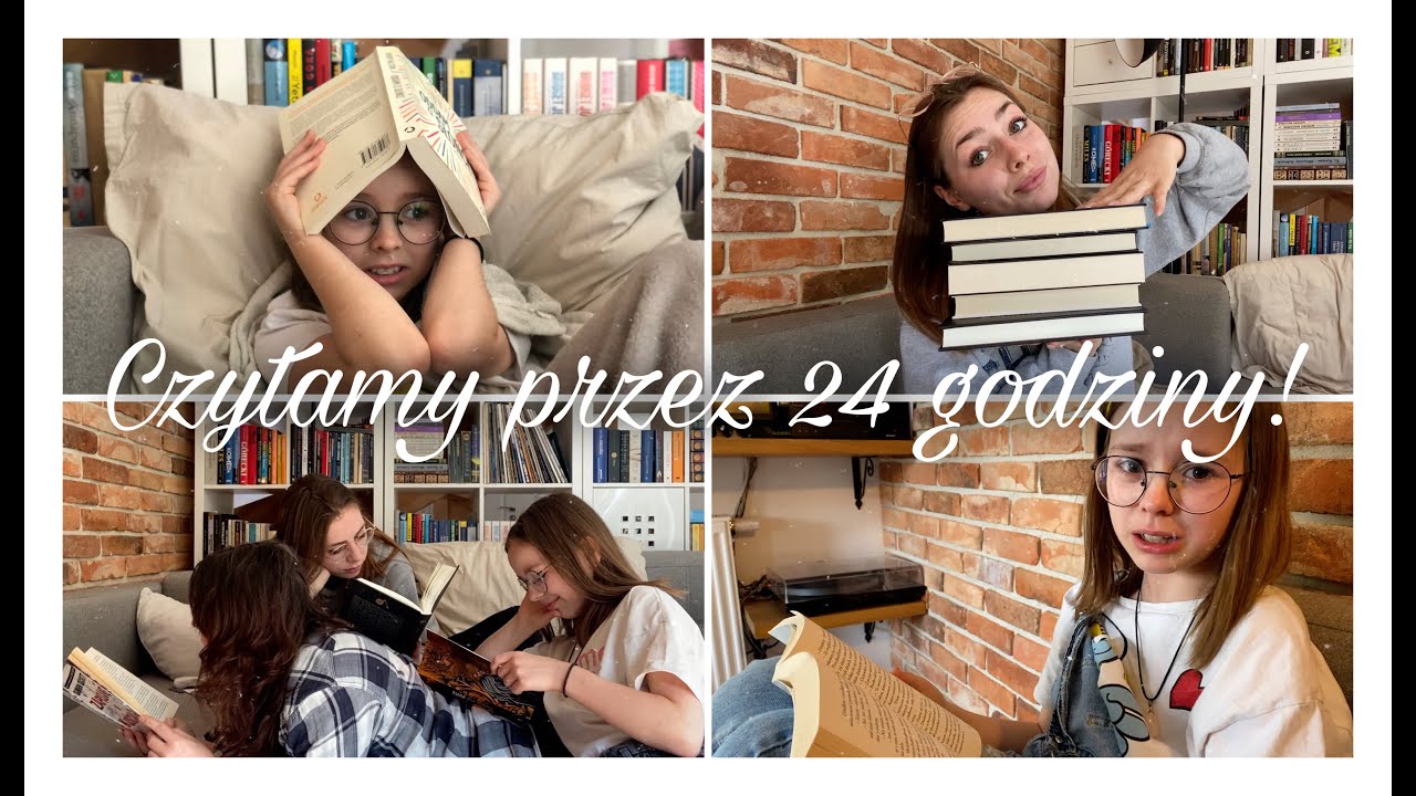 24h MARATON CZYTELNICZY! 📚 READING VLOG