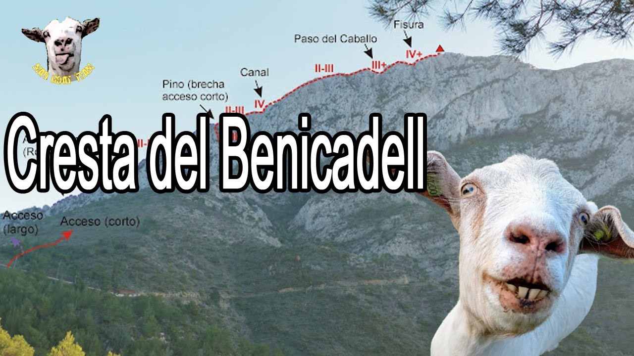 Escalando la Cresta del Benicadell