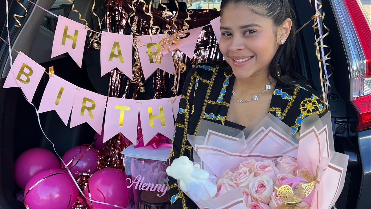 LA SORPRESA PARA ALENNY DE CUMPLEAÑOS 🎁