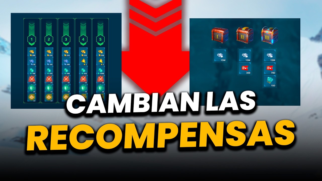 ¿AHORA DAN MENOS RECURSOS EL PVE Y LOS COFRES DE LIGAS? War Robots WR