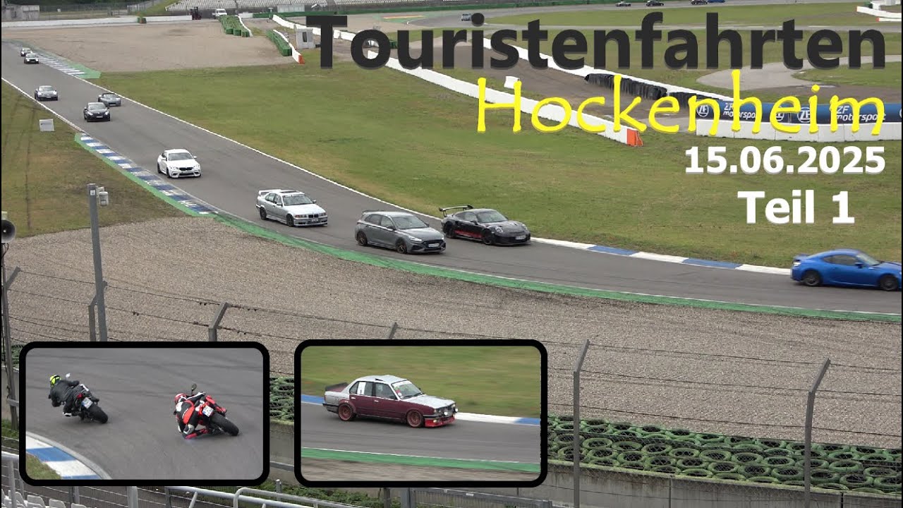 Touristenfahrten Hockenheim 15.06.2025 Teil 1 - Vormittag