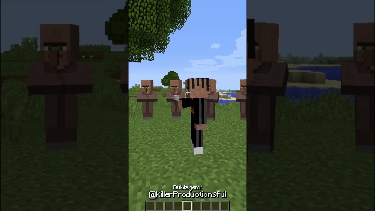 ESSE ALDE&Atilde;O MANJA DE RAP! | MINECRAFT | GROXMC  #minecraft #gameplay #groxmc #meusmanos