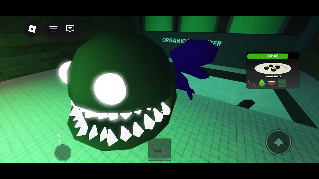 Playing scary Sushi