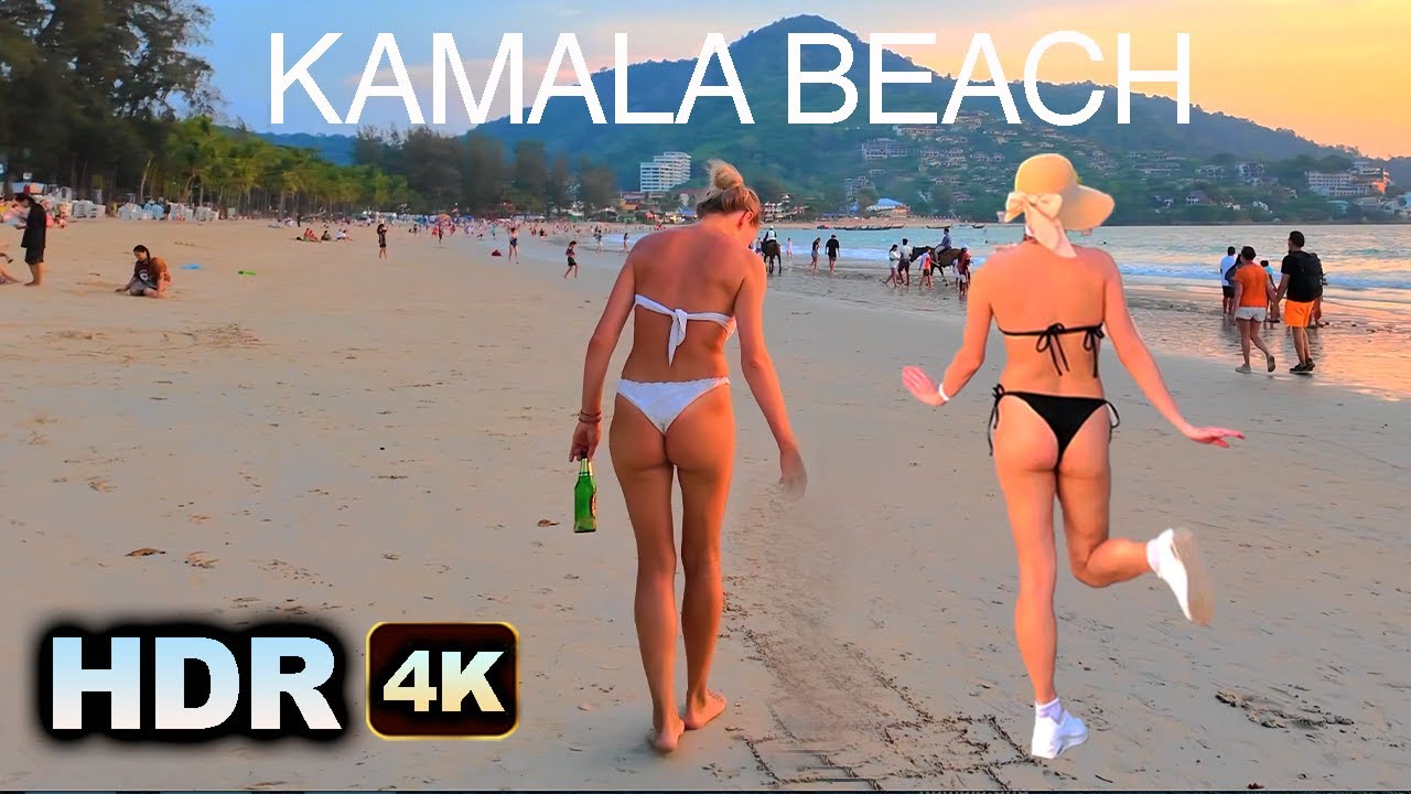 HDR 4K //  PHUKET  Kamala Beachfront Apartment Hotel - Virtual Walk Thailand APRIL 2024