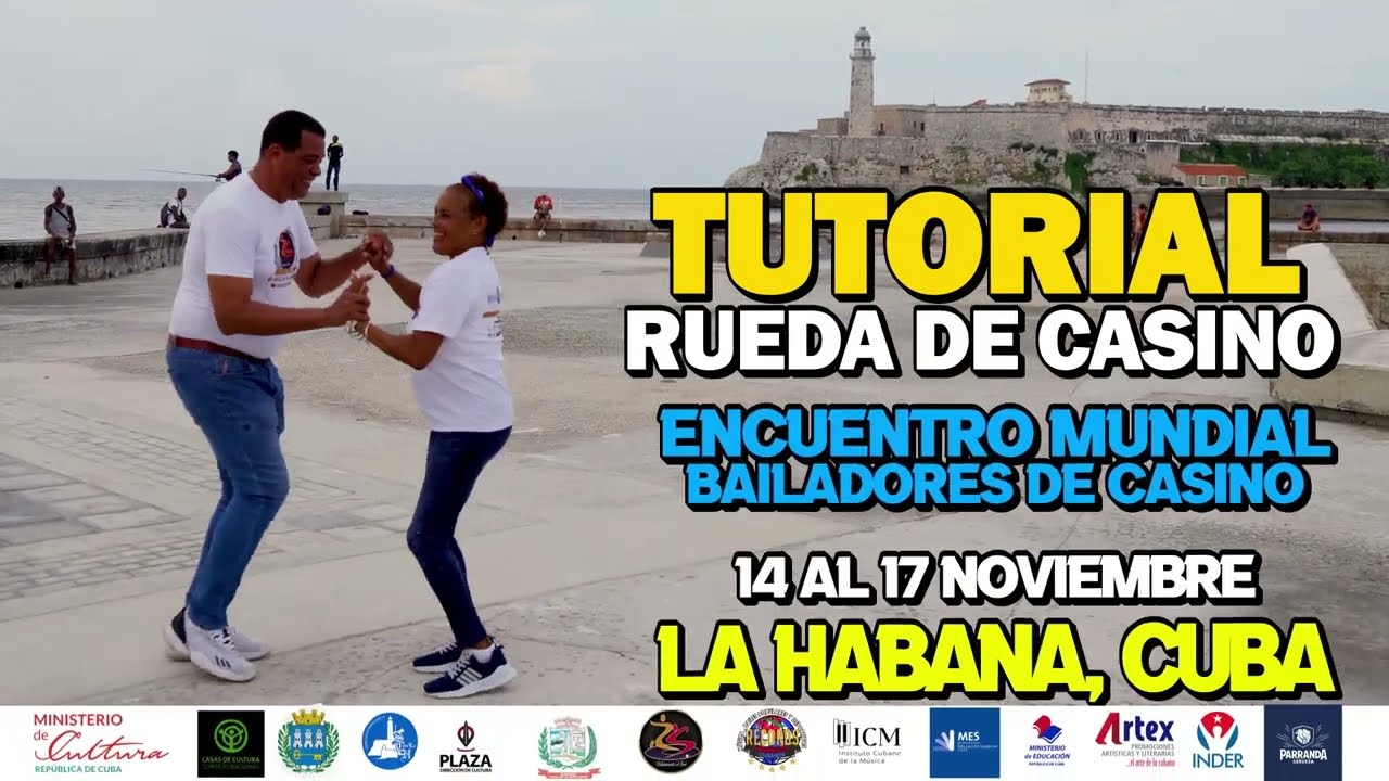 💥TUTORIAL RUEDA DE CASINO 🔴 LA HABANA, CUBA 😍 RETOMANDO EL SON 📕 APRENDE A BAILAR SALSA CASINO❗❗❗