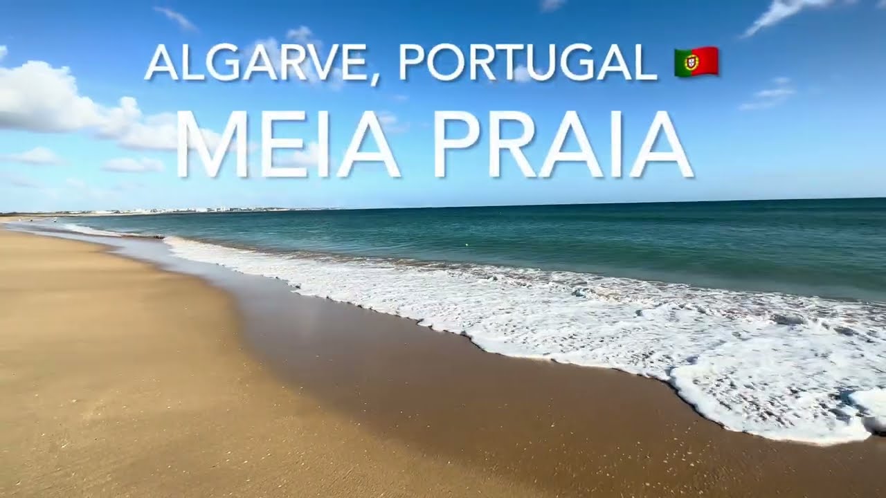 Meia Praia, Lagos, Portugal (4K)