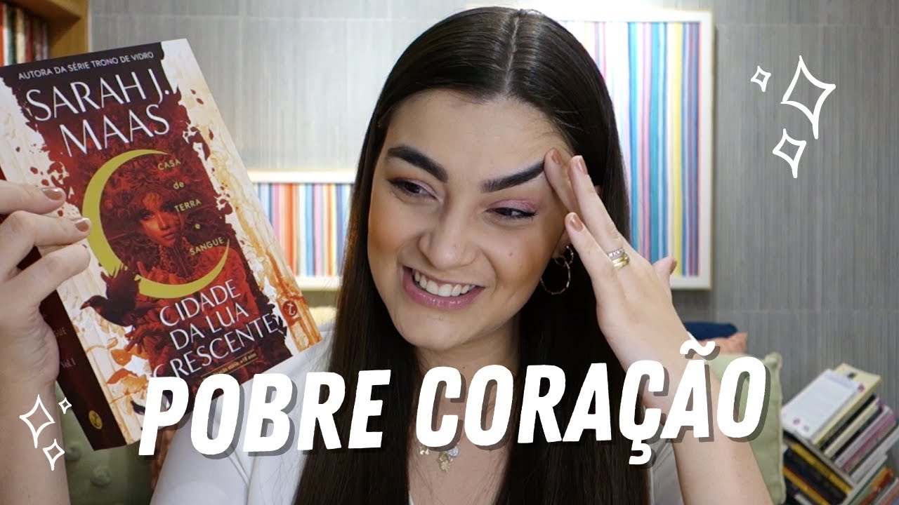 VLOG DE LEITURA: SURTANDO E CHORANDO COM CIDADE DA LUA CRESCENTE, SARAH J. MAAS 🌙