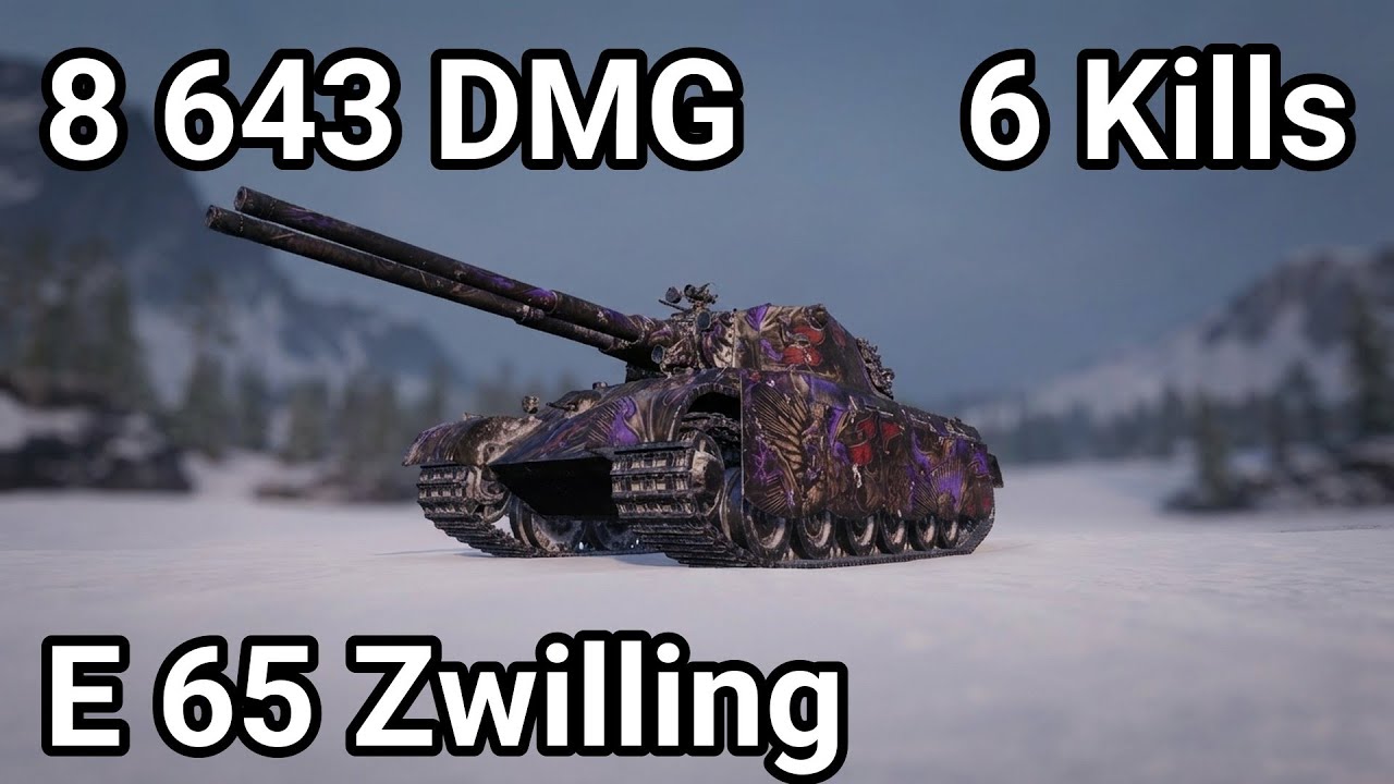 8.6K DAMAGE 6 KILLS — THIS GERMAN DOUBLE GUN IS ILLEGAL! | WoT 2.2