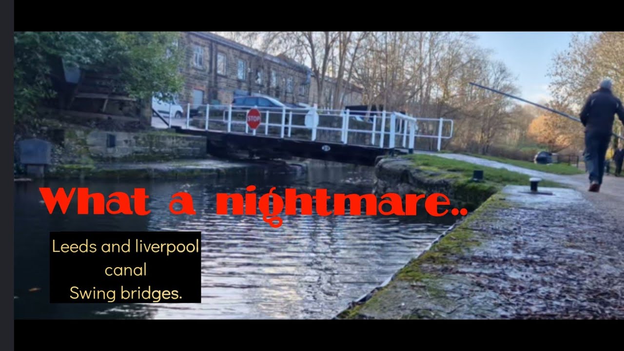 Can I manage these bridges on my own? My narrowboat journey continues. L and L canal. #908