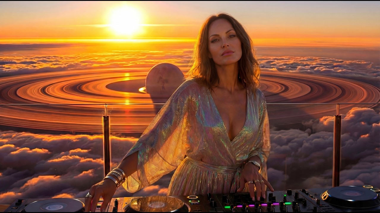 Groovy Warehouse House Mix 2026 | 1 Hour DJ Set Above the Clouds