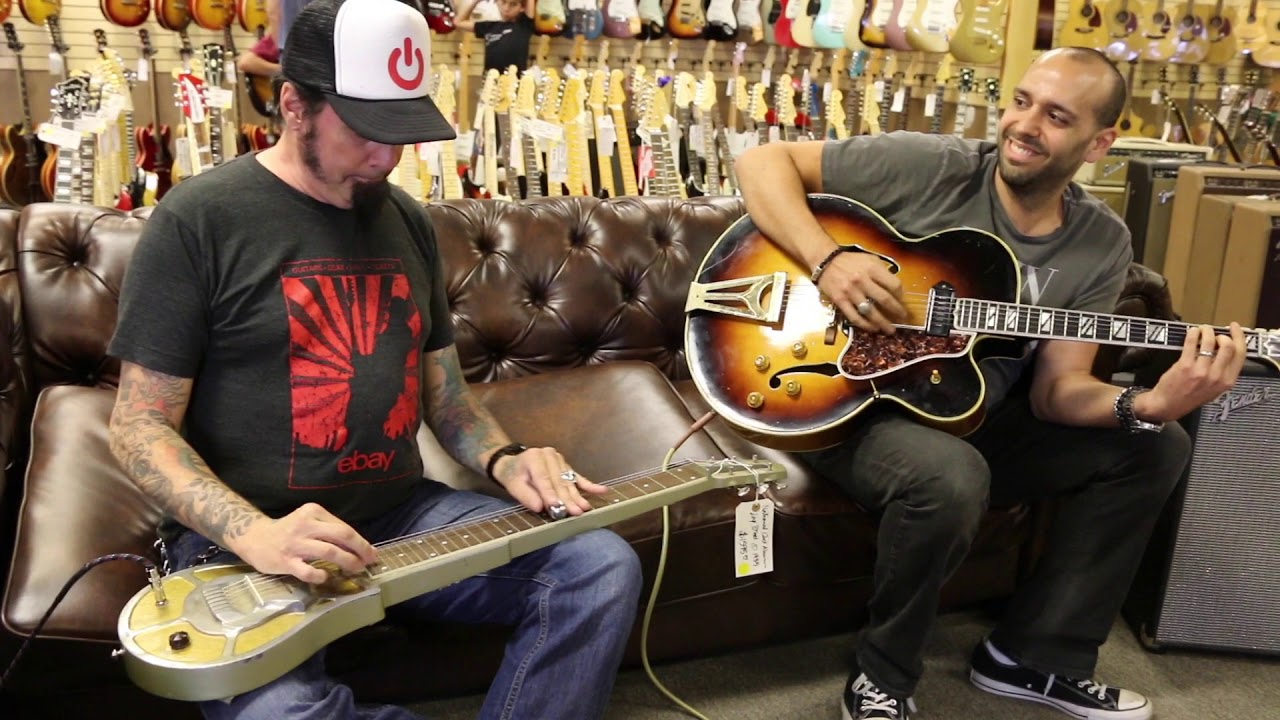 Hexx Henderson - 1935 National Lap Steel & Mark Agnesi - 1955 Gibson Super 400