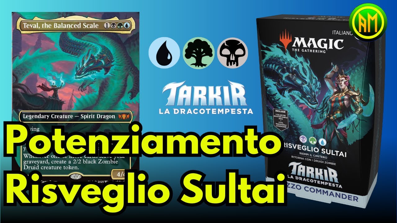 Risveglio Sultai⚫🟢🔵Potenziamento Commander🔸Tarkir: La Dracotempesta [MTG ITALIA🇮🇹]