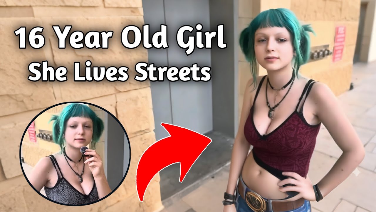 16 year old girl || Living On The Street || Homeless Girl Interview || homeless life 