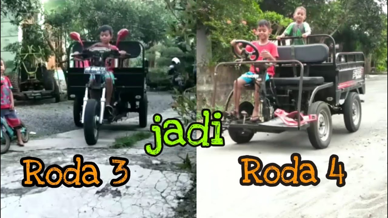 dari Roda 3 Jadi Roda 4