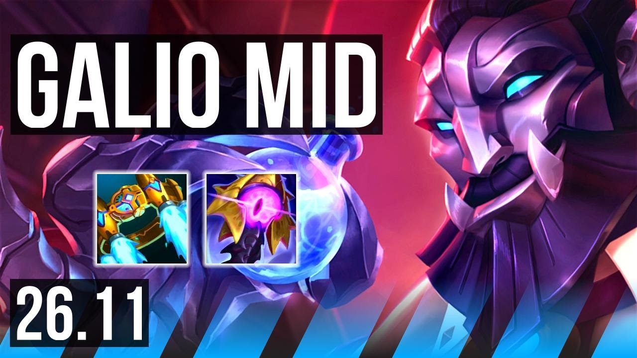 GALIO vs ORIANNA (MID) | KR Challenger | 26.11