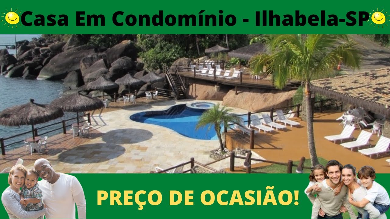 🌅Casa à Venda em Ilhabela - Condomínio Ponta da Sela - Imperdível