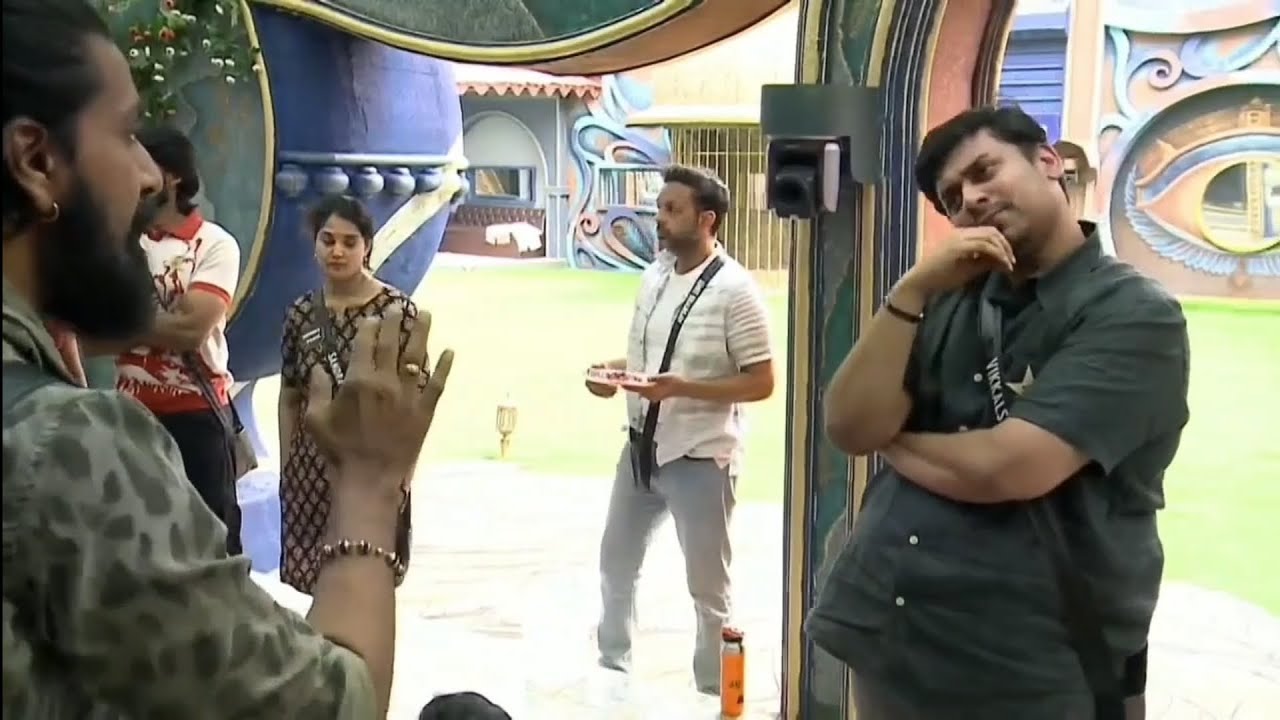 விக்ரமை அட்டாக் செய்த sandra மற்றும் prajan l bigg boss 9 tamil 