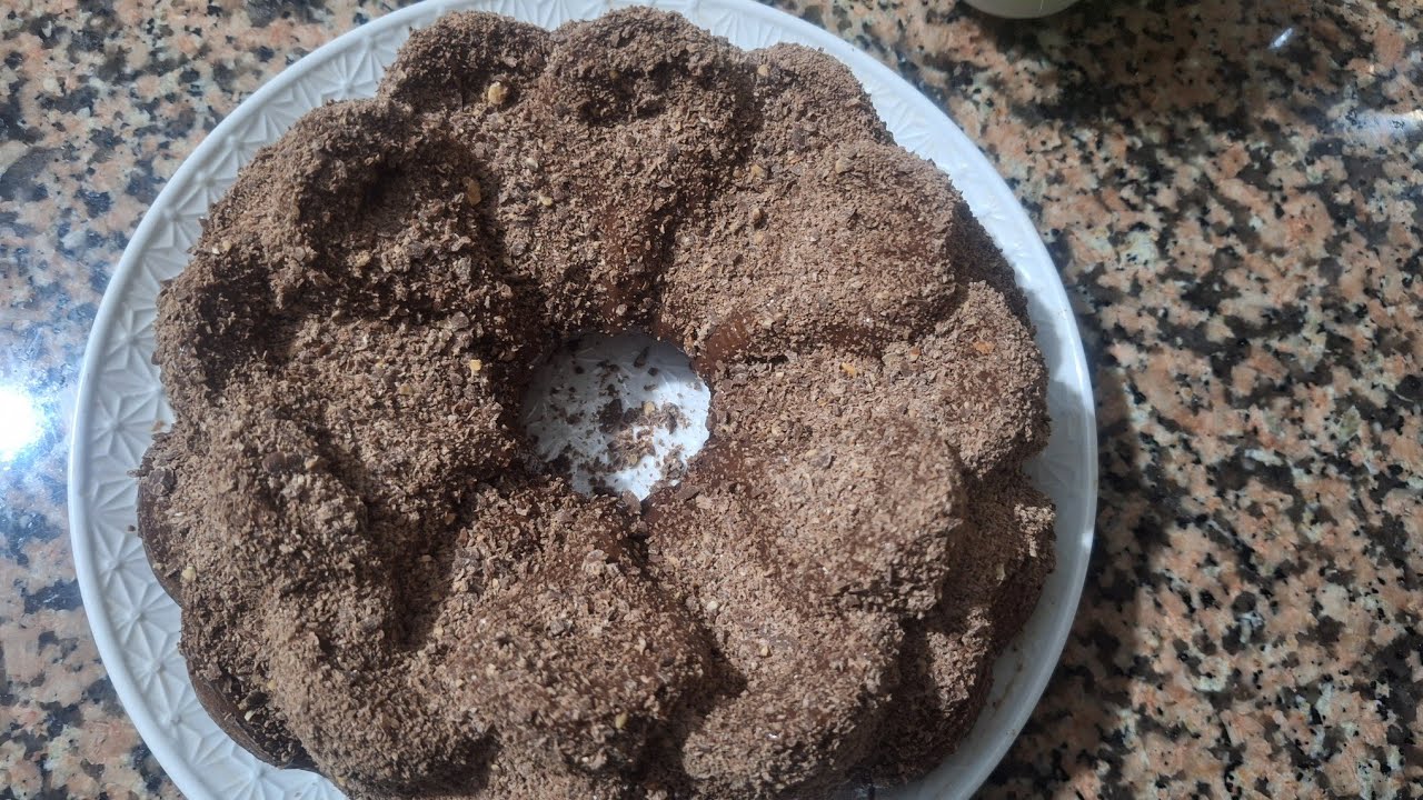 كيكه بشوكلاط و بماء و كاتجي زوينه و ساهلا تحضير