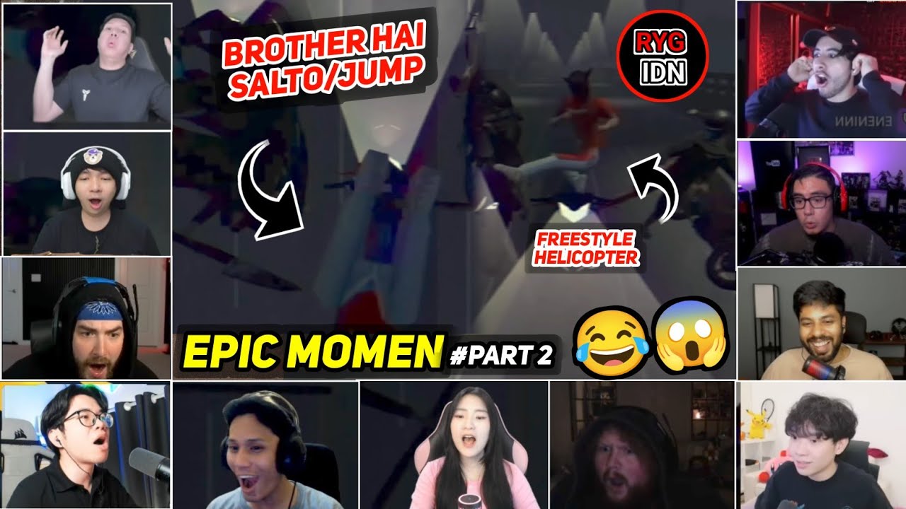 [ REACTION YOUTUBER GAMERS WORLD ] EPIC MOMEN PART 2 | Brother Hai's Pho Restaurant |