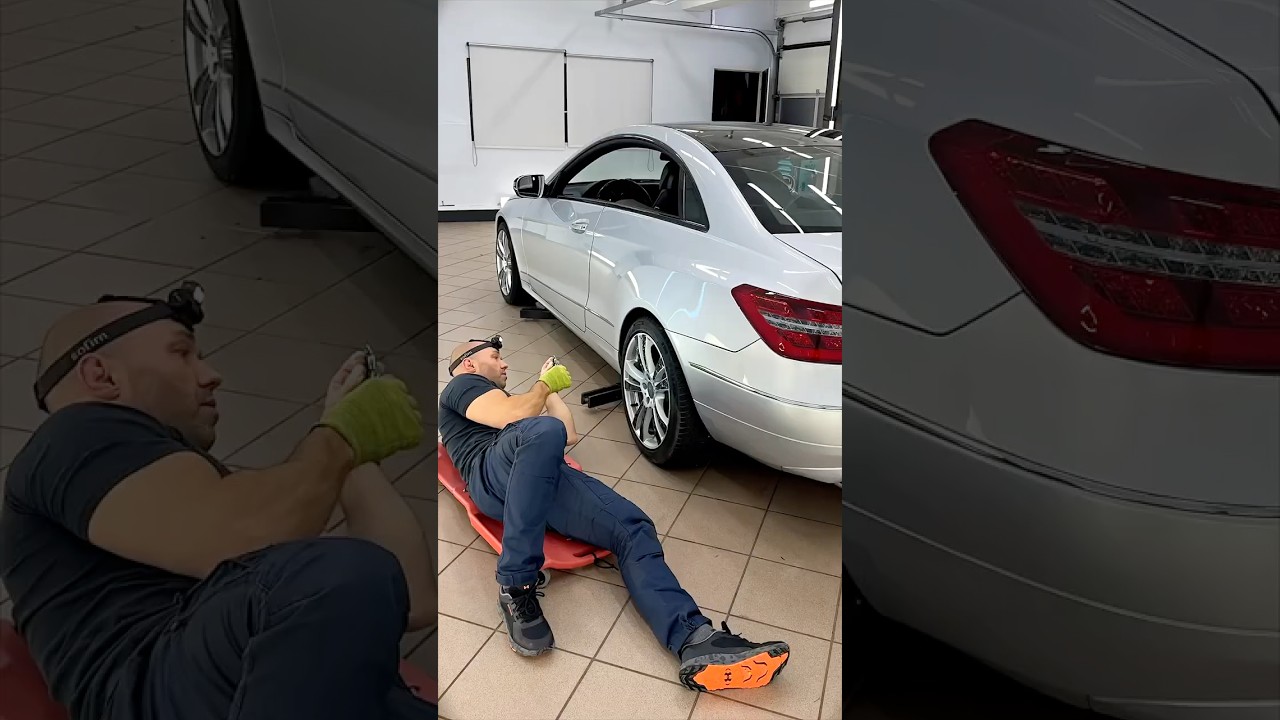 Mercedes Coupe Wheel Style Change (No Paint, No New Wheels) 🛞🛠️✨