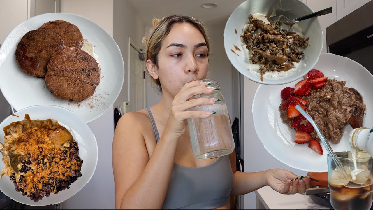 what i eat in a week: breakfast edition