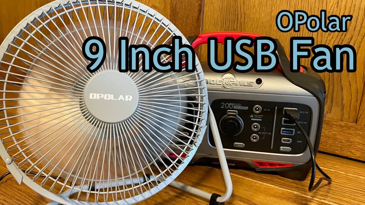 9 Inch USB Fan for Camping