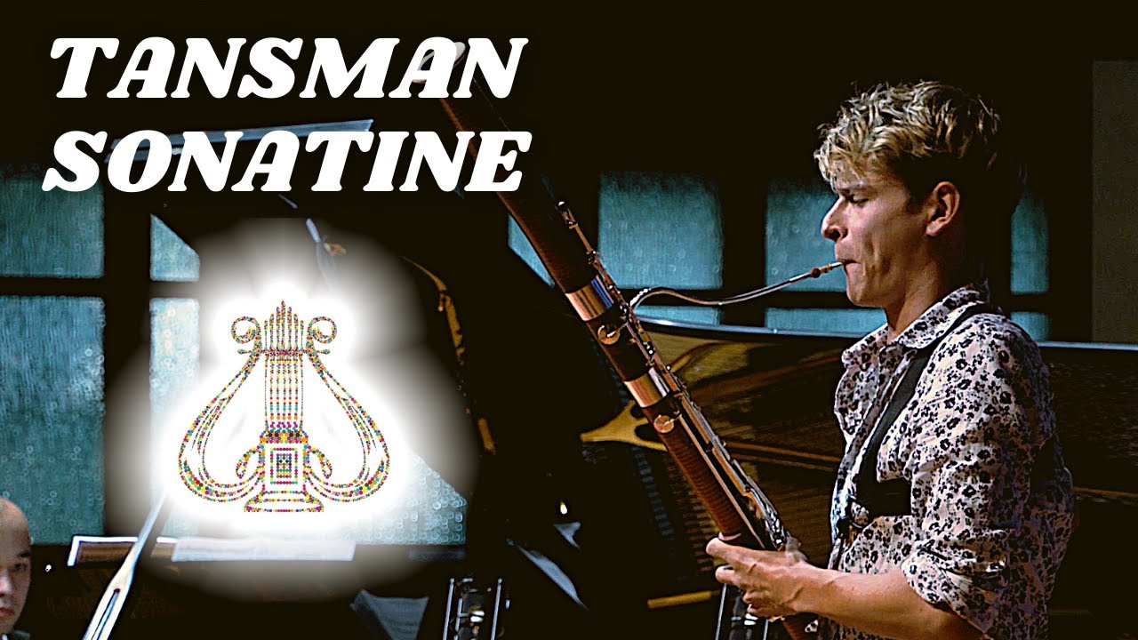 Donatien Bachmann, bassoon and François-Xavier Poizat, piano play Tansman Sonatine
