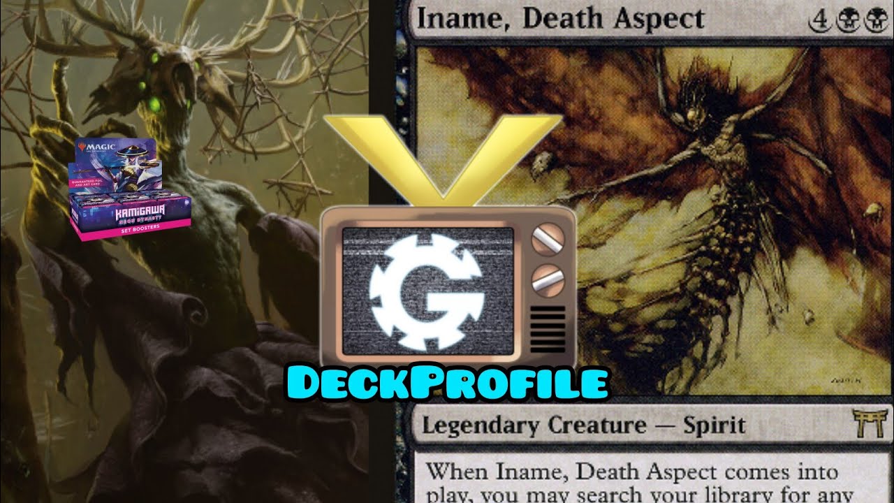 Built a Magic: The Gathering Commander Deck! / Black and Green Spirit Deck / Komigawa Neon Dynasty