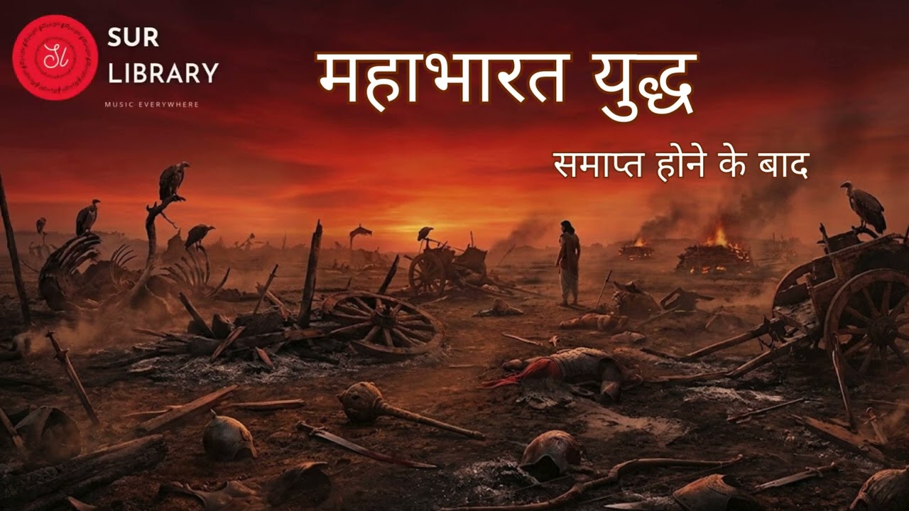 When Mahabharat War Ends | Emotional Kurukshetra Aftermath | Epic Mahabharat Song