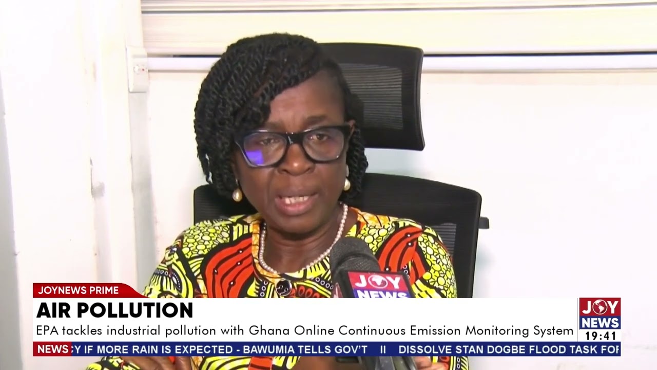 EPA борется с промышленным загрязнением с помощью системы Ghana Online Continuous Emission Monito...