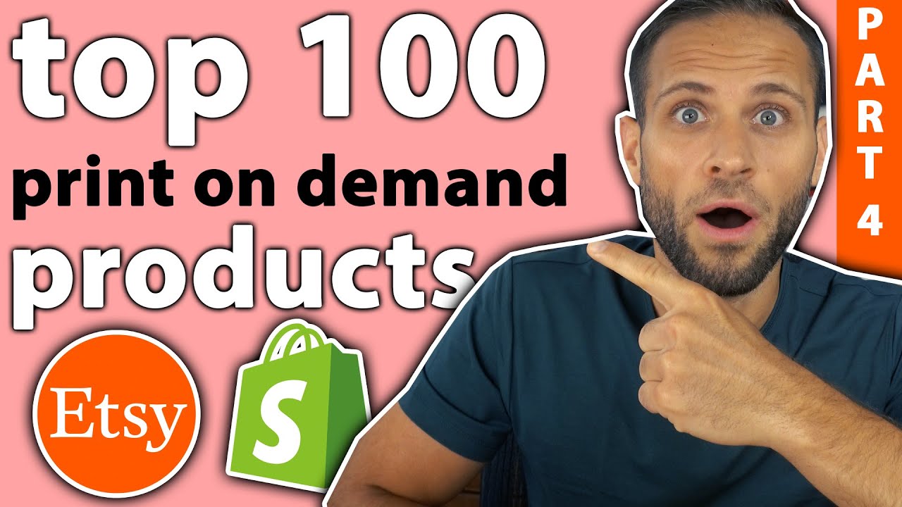 100 Print On Demand Products You Probably Haven't Seen..