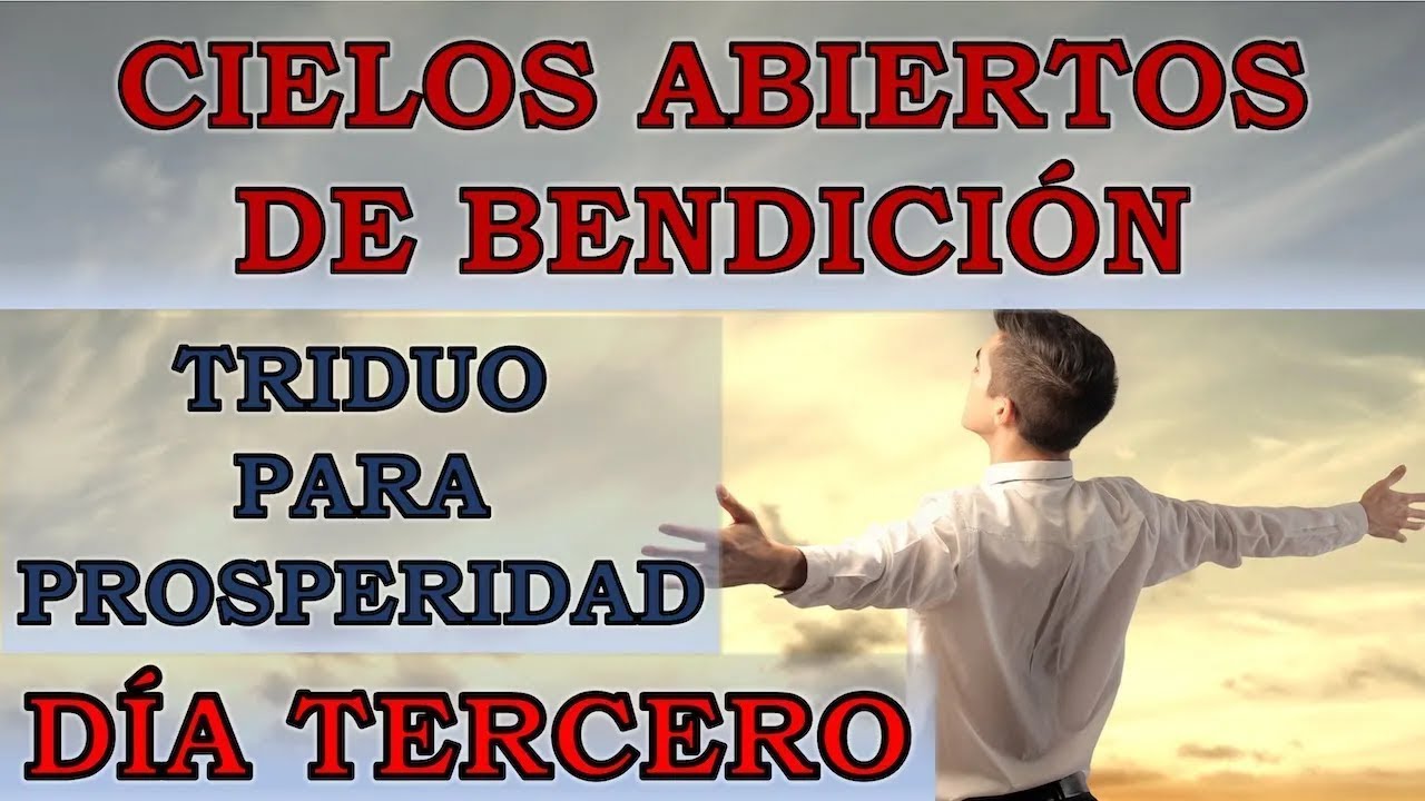 CIELOS ABIERTOS DE BENDICIÓN EN EL 2026 | DÍA 3 DEL TRIDUO PARA PROSPERIDAD ¡Recibe Abundancia!