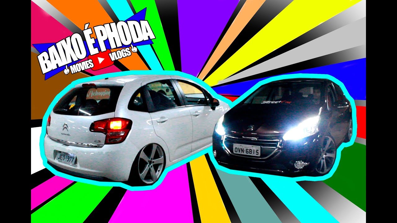 Movie Encontro zero500 clubcars no JK um 208 e um C3 diferenciados demais