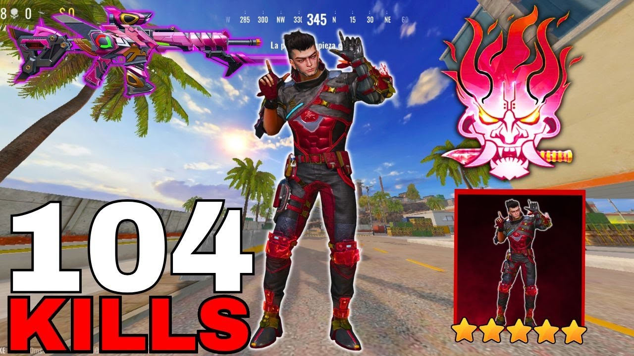 104 KILLS!! 🔥 JUEGO RUSH AGRESIVO - BLOOD STRIKE - POCO X6 PRO
