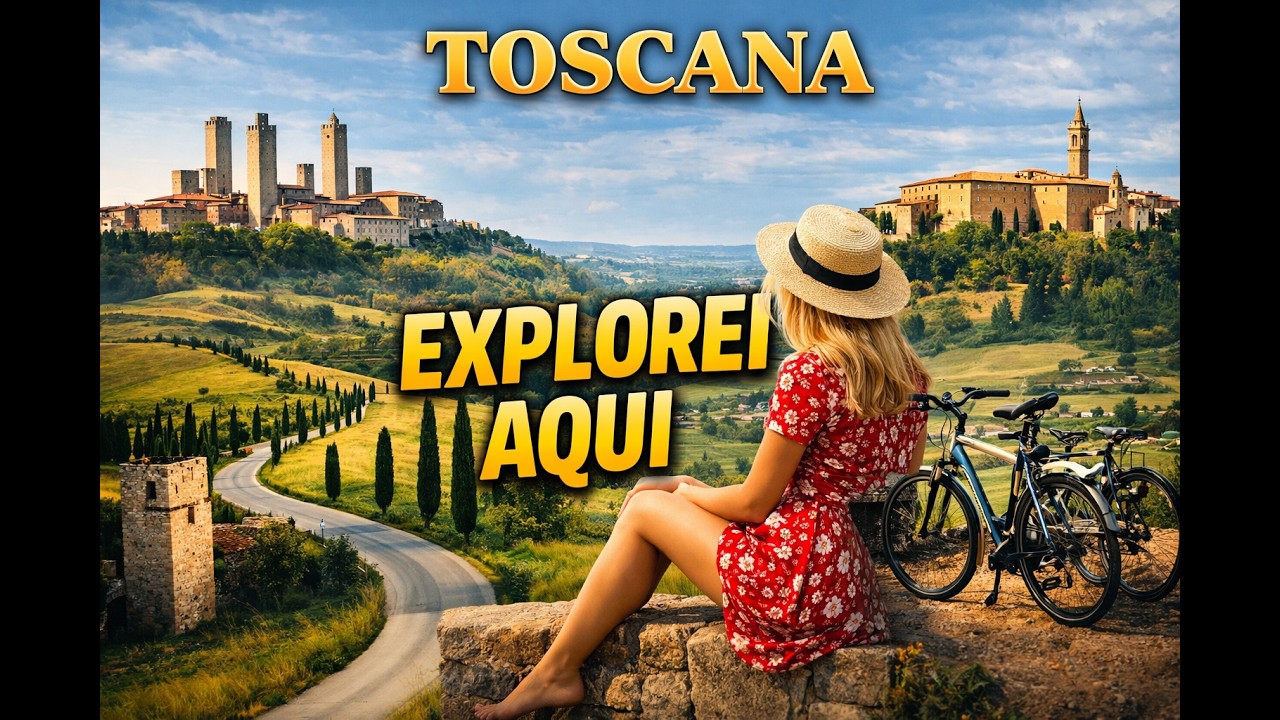 👉 Explorei a Toscana de Verdade 🇮🇹 | Real Tuscany Experience / Rotas Secretas Entre Cidades e Campo
