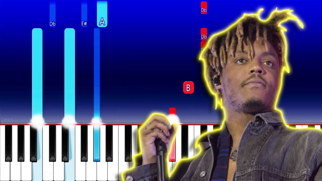 Juice WRLD - Titanic (Piano Tutorial)