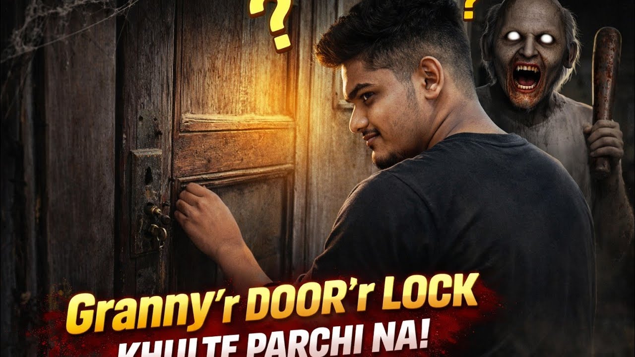 Granny 1 Bangla Gameplay 🔥 দরজা খুলতে গিয়ে ধরা পড়লাম! 😱