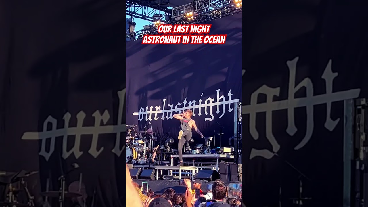 @OurLastNightBand Astronaut in the ocean #ourlastnight  #astronautintheocean #moshpit #crowdsurf