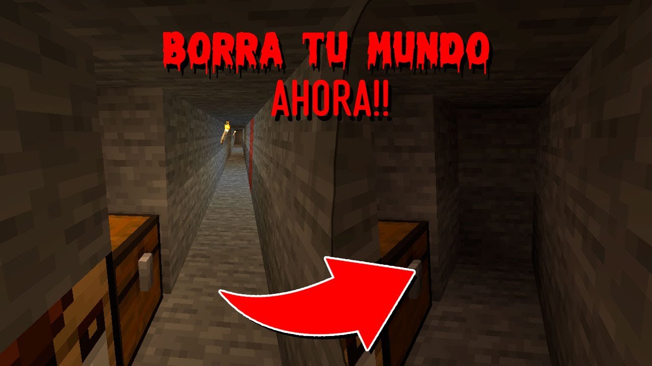si tus túneles empiezan a desaparecer PARA DE JUGAR y borra tu mundo!! -CREEPYPASTA MINECRAFT 1.20