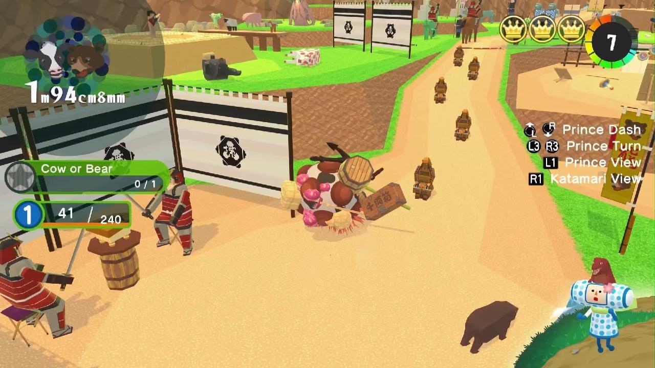 Once Upon A Katamari: As Large As Possible 5 High Score (5103m89cm7mm)